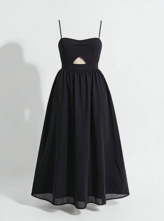 Maxi dress cut-out