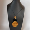collar largo moneda