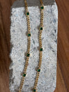 Pulsera piedra verde
