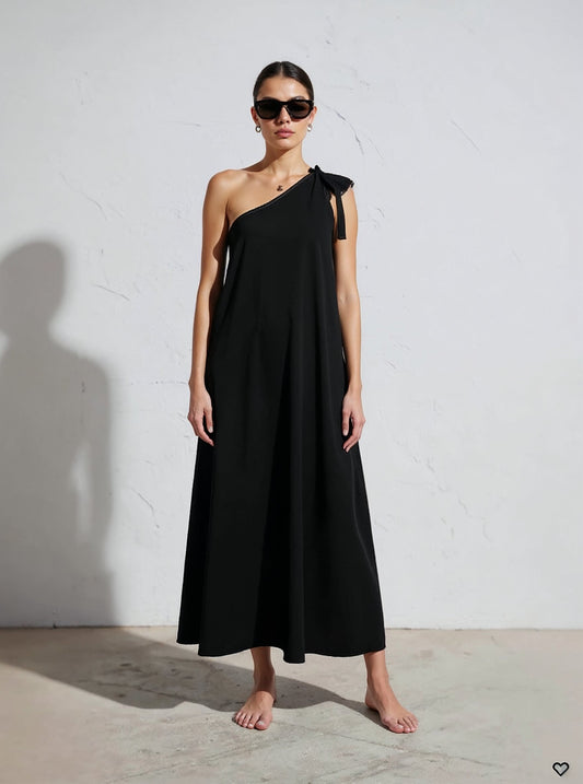Maxi dress de un hombro