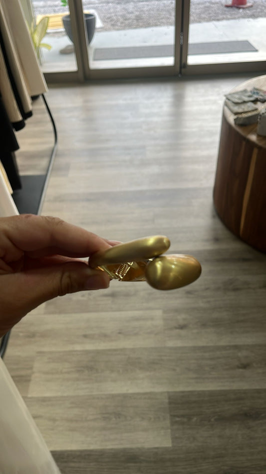 Brazalete grueso dorado